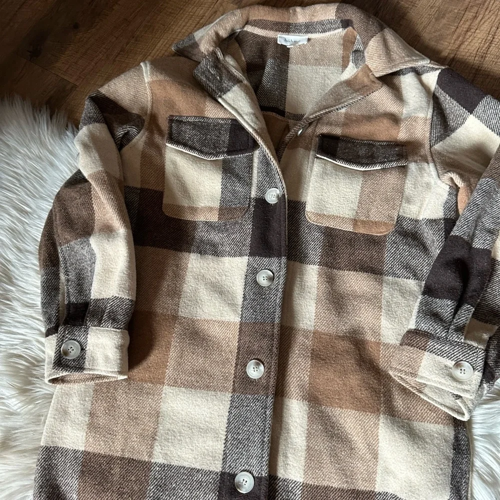 BÖHME Plaid Shacket/Jacket - Picture 2 of 3